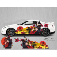 Макет Samurai Girl